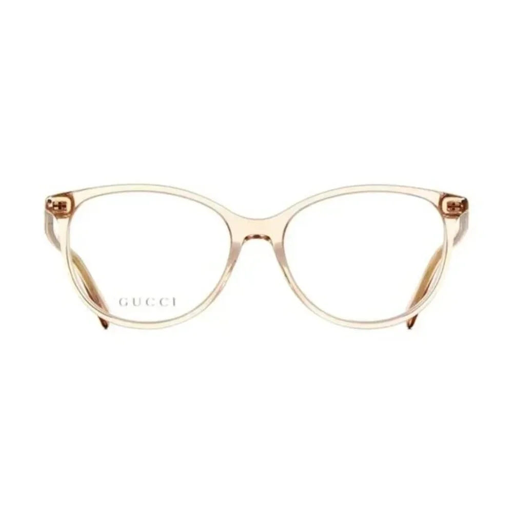 NEW GUCCI WOMEN PINK CLEAR EYEGLASSES GUCCI